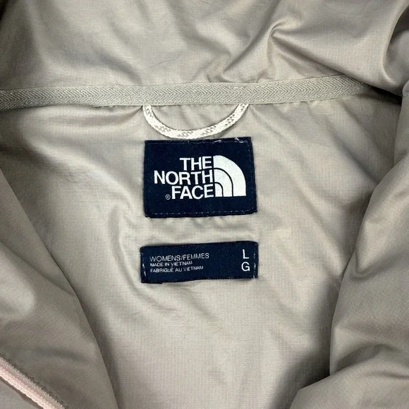 The North Face Class V Pathfinder 1/2 Zip Hooded Pullover Jacket Women's L Pink - Picture 6 of 12